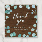 ユーカリ素朴カリとブラウンウッド フェイバータグ (正面)