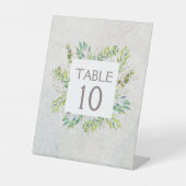 ユーカリ素朴カリ植樹ウェディングレセプション 台座サイン (正面)