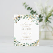 ユーカリ素朴カリ緑のセージ緑のボホバジェット (スタンド正面)