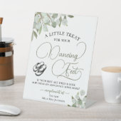 ユーカリ素朴カリ踊り足フリップフロップ結婚ズ 台座サイン (インサイチュ)