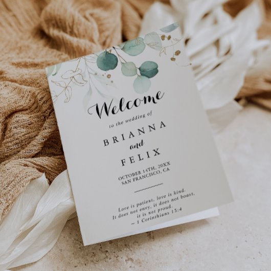 ユーカリ素朴カリ金ゴールドフローラ折り結婚返し プログラム