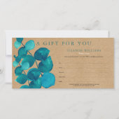 ユーカリ素朴クラフト券 (正面)