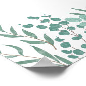 ユーカリ素朴グリー結婚ズ徴候 ポスター (角)