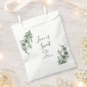 ユーカリ素朴グリー結婚ズ フェイバーバッグ (クリップ留めされた状態)