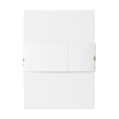 ユーカリ素朴グリー結婚ズ 招待状ベリーバンド (裏面例)