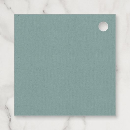 ユーカリ素朴プスファーンブロージクロス《キリスト教》洗礼式や命名式 フェイバータグ (裏面)