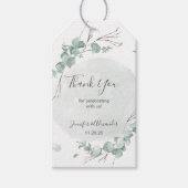 ユーカリ素朴プス ギフトタグ (正面)