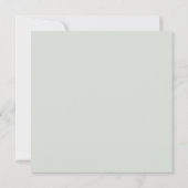 ユーカリ素朴プタススクリプ結婚ト夏 招待状 (裏面)