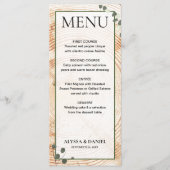 ユーカリ素朴結婚属の木の樹皮 メニュー (正面)