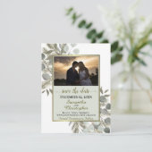 ユーカリ素朴&パインPhoto Sage's 結婚 セーブザデート (スタンド正面)