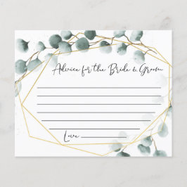 ユーカリ結婚のアドバイスカード チラシ