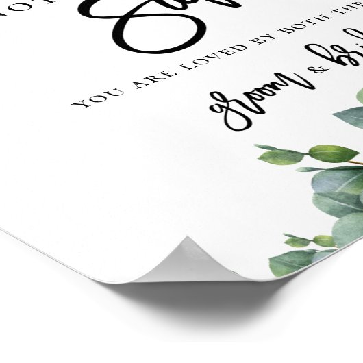 ユーカリ結婚のサイドではなくシートを選ぶ ポスター (角)