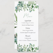 ユーカリ結婚のメニュー メニュー (正面/裏面)