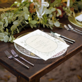 ユーカリ結婚のリースメニューアイボリー/セージID901 メニュー