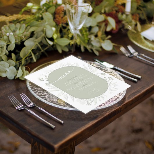 ユーカリ結婚のリースメニューSage Green ID901 メニュー
