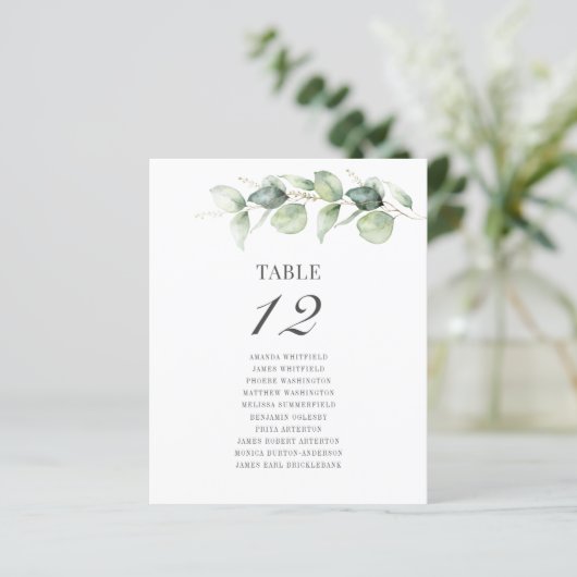 ユーカリ結婚の座席番号 (スタンド正面)