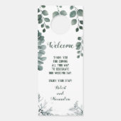 ユーカリ結婚の混乱を招かない ドアノブサイン (正面)