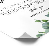 ユーカリ結婚の無プラグイン式 ポスター (角)