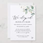 ユーカリ結婚の発表 招待状 (正面)