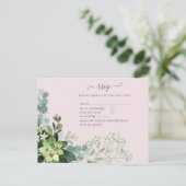 ユーカリ結婚の葉 ポストカード (スタンド正面)