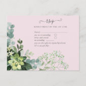 ユーカリ結婚の葉 ポストカード (正面)