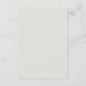 ユーカリ結婚の詳細エンクロージャカード エンクロージャーカード (裏面)