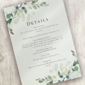 ユーカリ結婚の詳細エンクロージャカード エンクロージャーカード