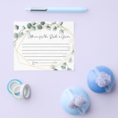 ユーカリ結婚アドバイスカード チラシ (シングル)