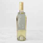 ユーカリ結婚カラートーンGreen2 ID901 ボトルネックタグ (ボトル)