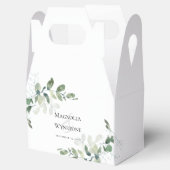 ユーカリ結婚カリの緑 フェイバーボックス (オープン)