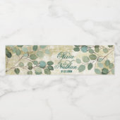 ユーカリ結婚グリネリーのウォーターボトルラベル ペットボトルラベル (シングルラベル)