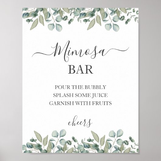 ユーカリ結婚グリネリーのミモサ徴候 ポスター (正面)