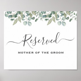 ユーカリ結婚グリネリーの予約 ポスター