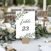 ユーカリ結婚グリネリーの表番号 テーブルナンバー