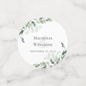 ユーカリ結婚グリネリー紙吹雪 コンフェッティ (スモール正面)