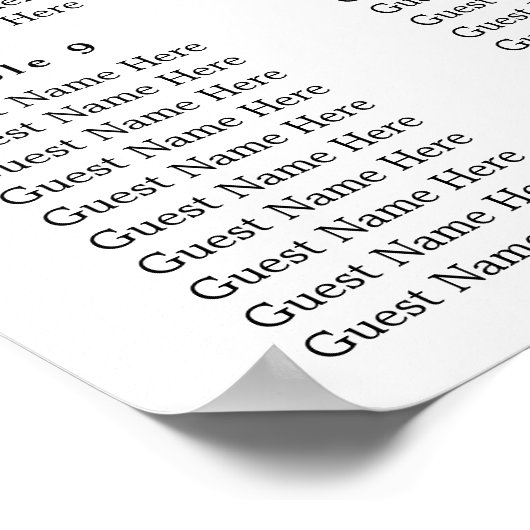 ユーカリ結婚グリーンリーのシーティンググラフポスター ポスター (角)