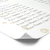 ユーカリ結婚グリーンリー座席表 ポスター (角)