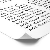 ユーカリ結婚グリーンリー30席 ポスター (角)