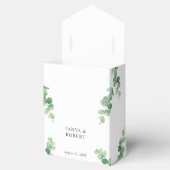 ユーカリ結婚スエレガントサンキューシンプルシック フェイバーボックス (オープン)