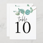 ユーカリ結婚スクリプトの表番号 (正面/裏面)