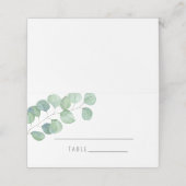 ユーカリ結婚ス座席表 プレイスカード (外部開封)