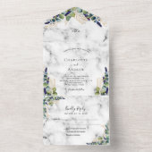 ユーカリ結婚ス オールインワン招待状 (内側)