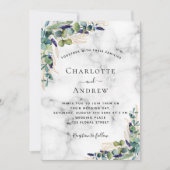 ユーカリ結婚ス 招待状 (正面)