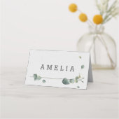 ユーカリ結婚ズ・プレイス&エスコート・カード プレイスカード (正面)