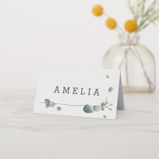 ユーカリ結婚ズ・プレイス&エスコート・カード プレイスカード (正面)