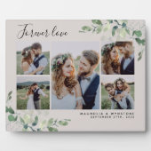 ユーカリ結婚プスのコラージュ記念碑 フォトプラーク (正面)