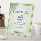 ユーカリ結婚プスの写真集 台座サイン (インサイチュ)