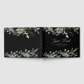 ユーカリ結婚プスの手書き結婚スクリプト ゲストブック (全面)