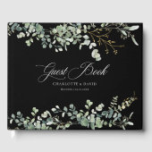 ユーカリ結婚プスの手書き結婚スクリプト ゲストブック (正面)