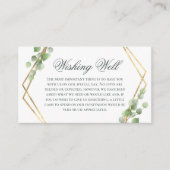 ユーカリ結婚プスの願い井戸 エンクロージャーカード (正面)